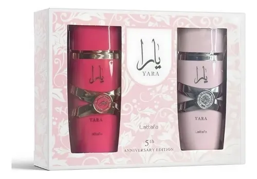 Estuche Lattafa Yara Candy (Perfume, Splash, Crema)